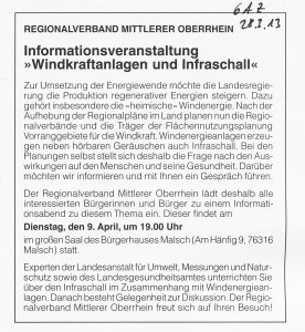 Informationsveranstaltung-Regionalverband