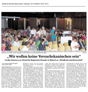 "Wir wollen keine Versuchskaninchen sein"