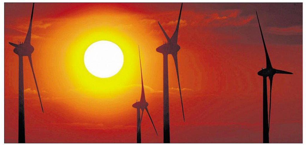 Bei Wind verstehen nicht alle dasselbe-Foto